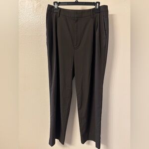 Ellen Tracy Black Men's Dress Trousers